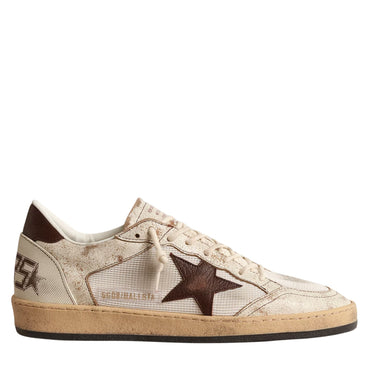TENIS GOLDEN GOOSE BALL STAR LTD BROWN GGBDWHT01333