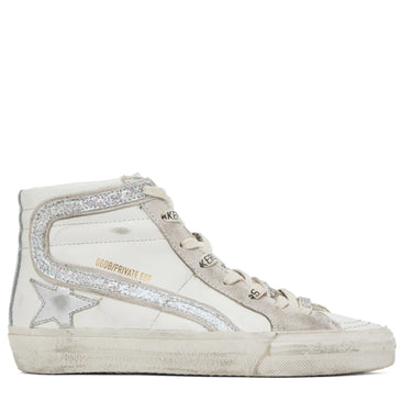 TENIS GOLDEN GOOSE SLIDE WHITE GGDBWHT01332