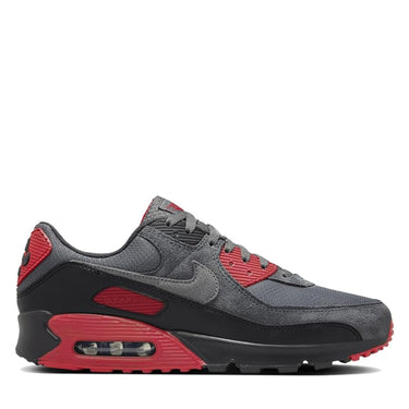 TENIS AIR MAX 90 SMOKE GREY AND FIRE RED NKRED01096