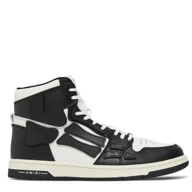 TENIS AMIRI SKEL TOP HIGH WHITE BLACK AMIBLK01060