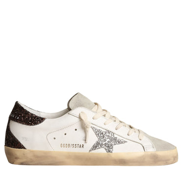 TENIS GOLDEN GOOSE SUPER STAR GLITTER GGDBWHT01337