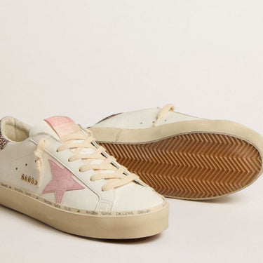 GOLDEN GOOSE HI STAR BRILLOS PINK GGDBWHT01465