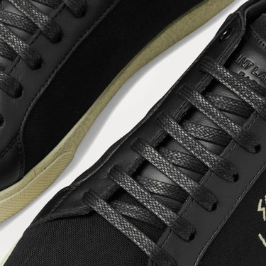 TENIS SAINT LAURENT SL COURT 06 BLACK YSLBLK01358