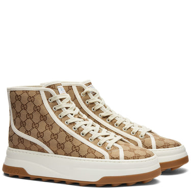 TENIS GUCCI 1977 HIGH TOP GG PLATAFORM GGBRN00604