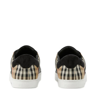 TENIS BURBERRY VINTAGE CHECK BLACK BRYBLK01343