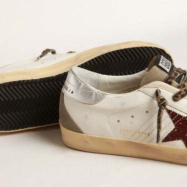 TENIS GOLDEN GOOSE SUPER STAR BURDEOS GGDBWHT01339