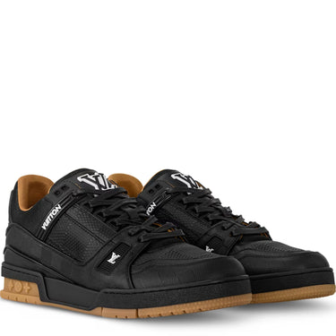 TENIS LOUIS VUITTON TRAINER DAMIER BLACK LVBLK01148