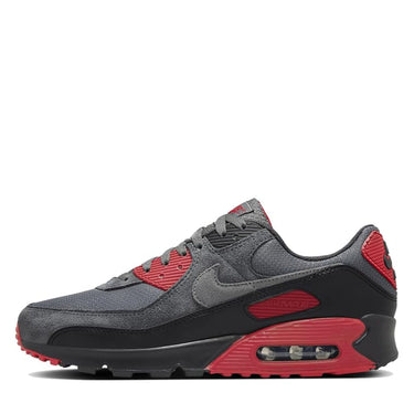 TENIS AIR MAX 90 SMOKE GREY AND FIRE RED NKRED01096