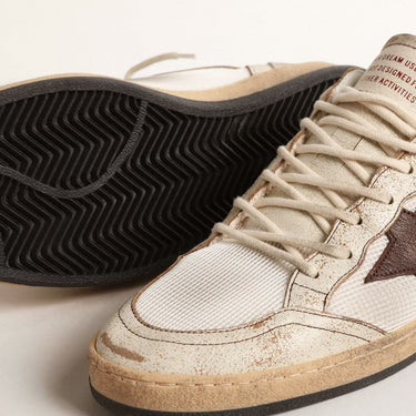 TENIS GOLDEN GOOSE BALL STAR LTD BROWN GGBDWHT01333