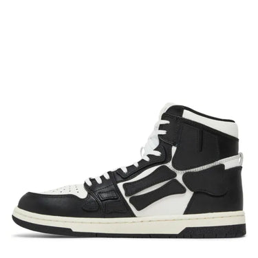 TENIS AMIRI SKEL TOP HIGH WHITE BLACK AMIBLK01060