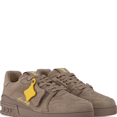 TENIS LOUIS VUITTON TRAINER TAUPE LVBRN01142
