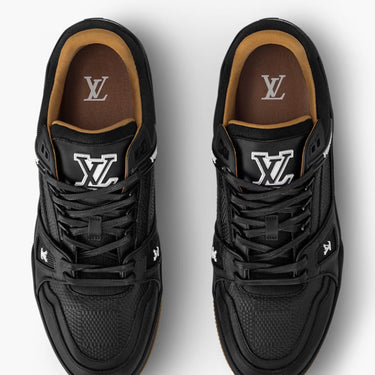 TENIS LOUIS VUITTON TRAINER DAMIER BLACK LVBLK01148