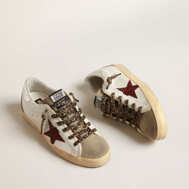 TENIS GOLDEN GOOSE SUPER STAR BURDEOS GGDBWHT01339
