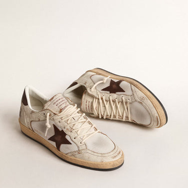 TENIS GOLDEN GOOSE BALL STAR LTD BROWN GGBDWHT01333