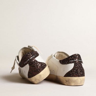 TENIS GOLDEN GOOSE SUPER STAR GLITTER GGDBWHT01337
