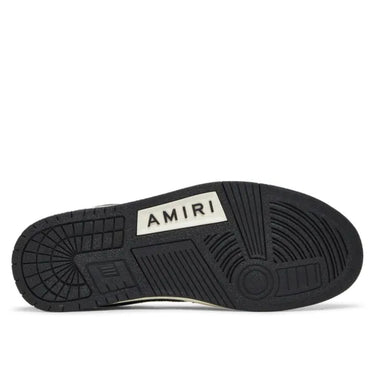 TENIS AMIRI SKEL TOP HIGH WHITE BLACK AMIBLK01060