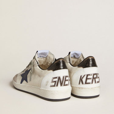 TENIS GOLDEN GOOSE BALL STAR NAVY GGDBWHT01335