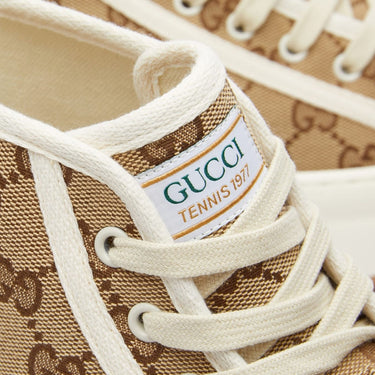 TENIS GUCCI 1977 HIGH TOP GG PLATAFORM GGBRN00604