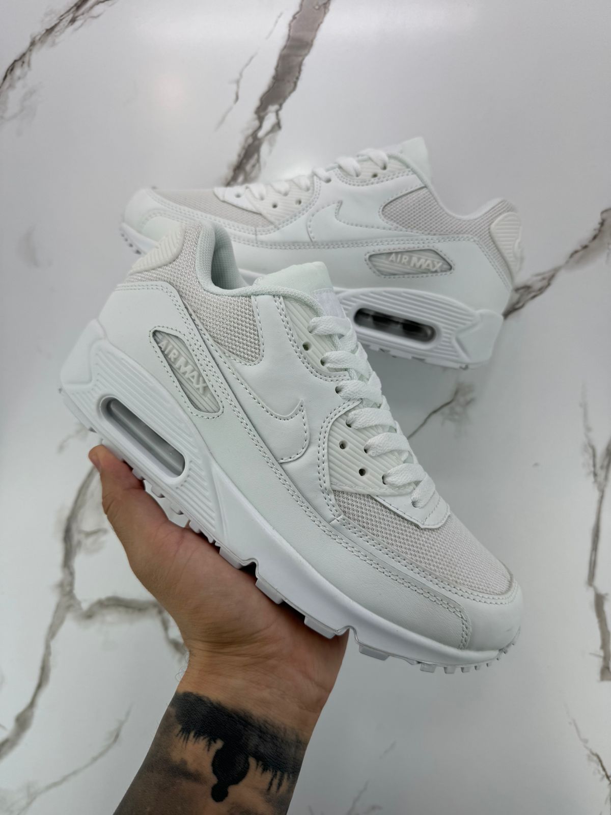 Max 90 Tenis Nike Con Valvula Blancos TENIS NIKE AIR MAX 90 WHITE