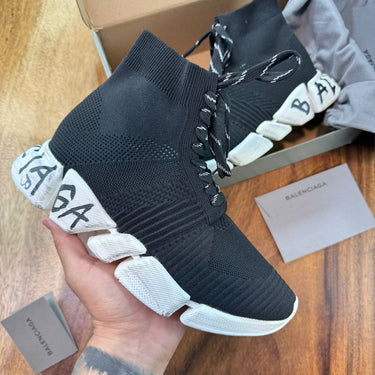TENIS BALENCIAGA SPEED 2.0 GRAFFITI BLGBLK00667