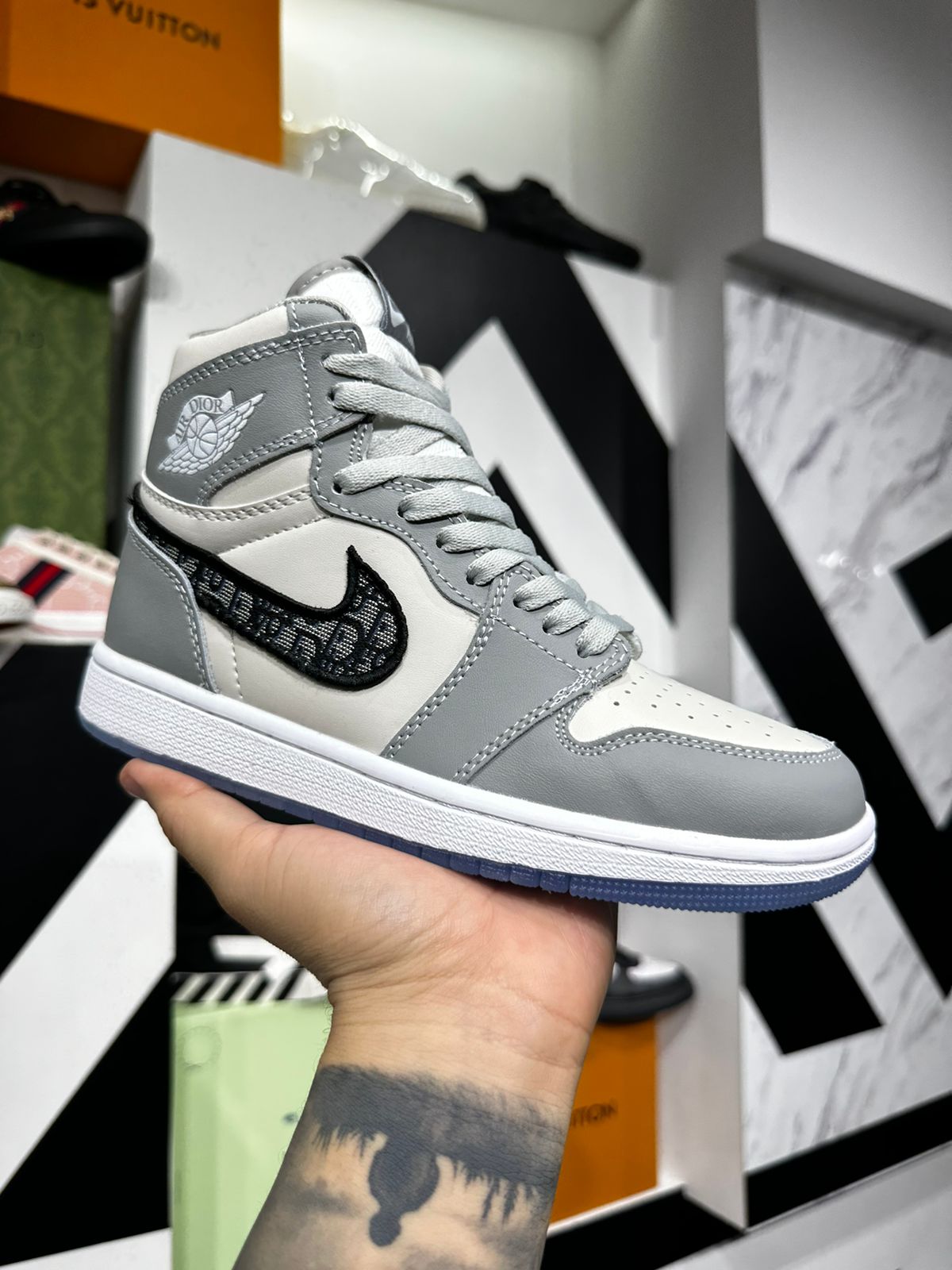 Dior Hombre Tenis Nike X Dior Air Jordan Precio Zapatillas Para